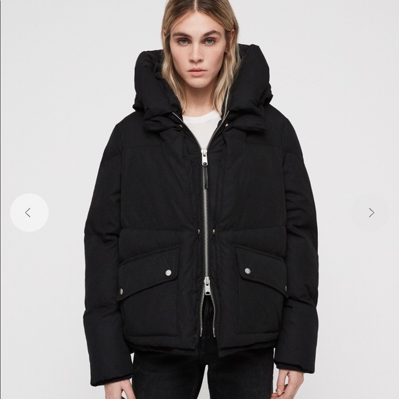 AllSaints | Ester Hooded Puffer Jacket - Picture 4 of 13
